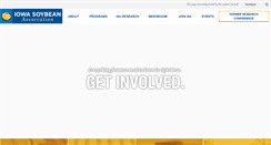 Desktop Screenshot of iasoybeans.com